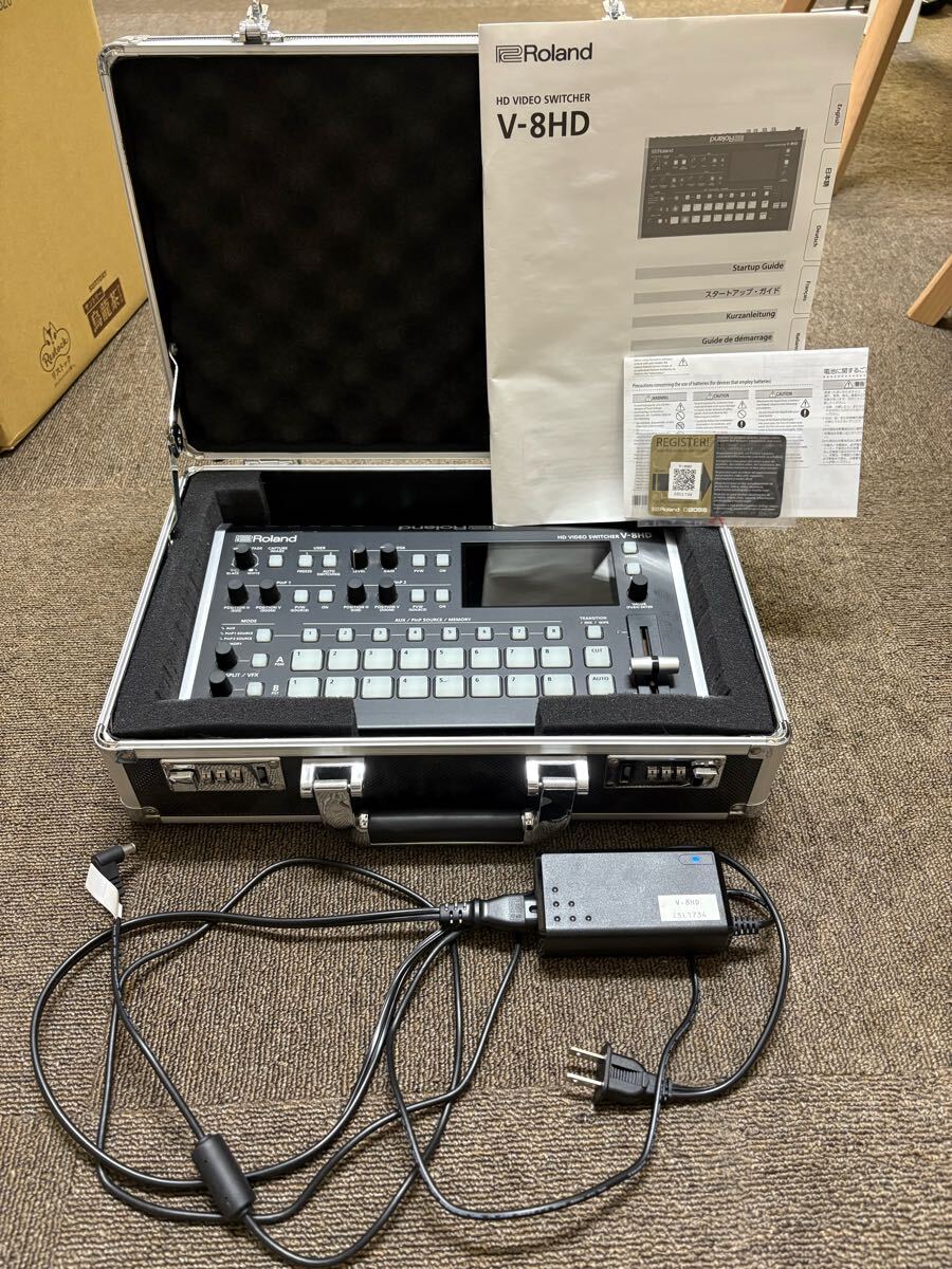 50326104 Roland ローランド　V-8HD ビデオスイッチャー　