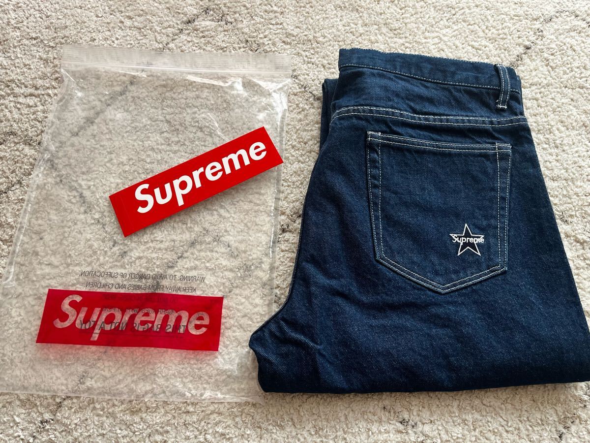 新品!ノベルティー付! Supreme Regular Jean Size:34 Color 新品!ノベルティー付! Supreme Regular Jean Size:34 Color
