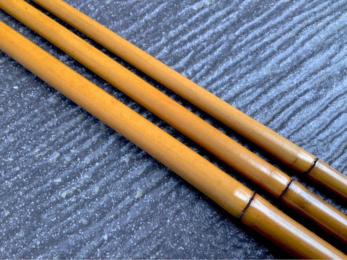 A3 最上品【いなり町*角東作】竹竿8本継 3本仕舞 江戸和竿 小 A3 最上品【いなり町*角東作】竹竿8本継 3本仕舞 江戸和竿 小