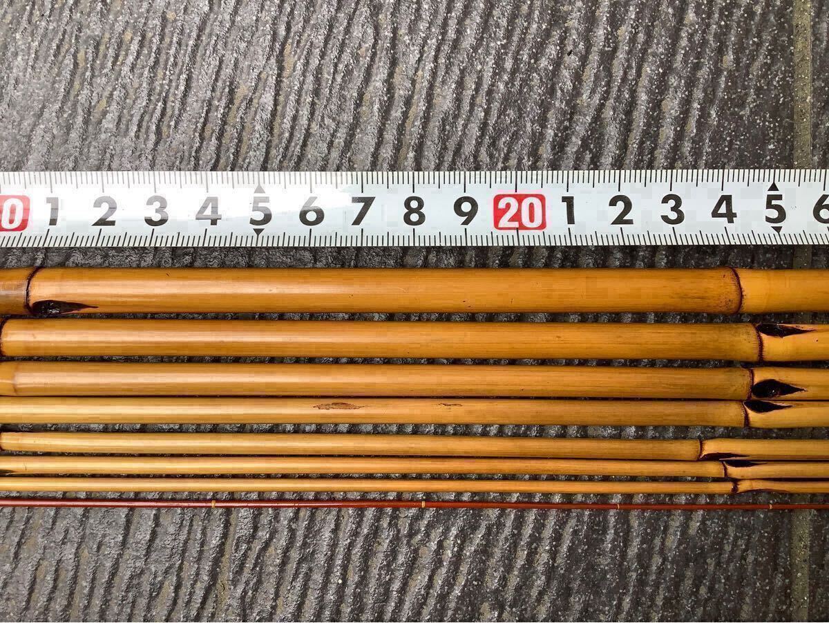 A3 最上品【いなり町*角東作】竹竿8本継 3本仕舞 江戸和竿 小 A3 最上品【いなり町*角東作】竹竿8本継 3本仕舞 江戸和竿 小