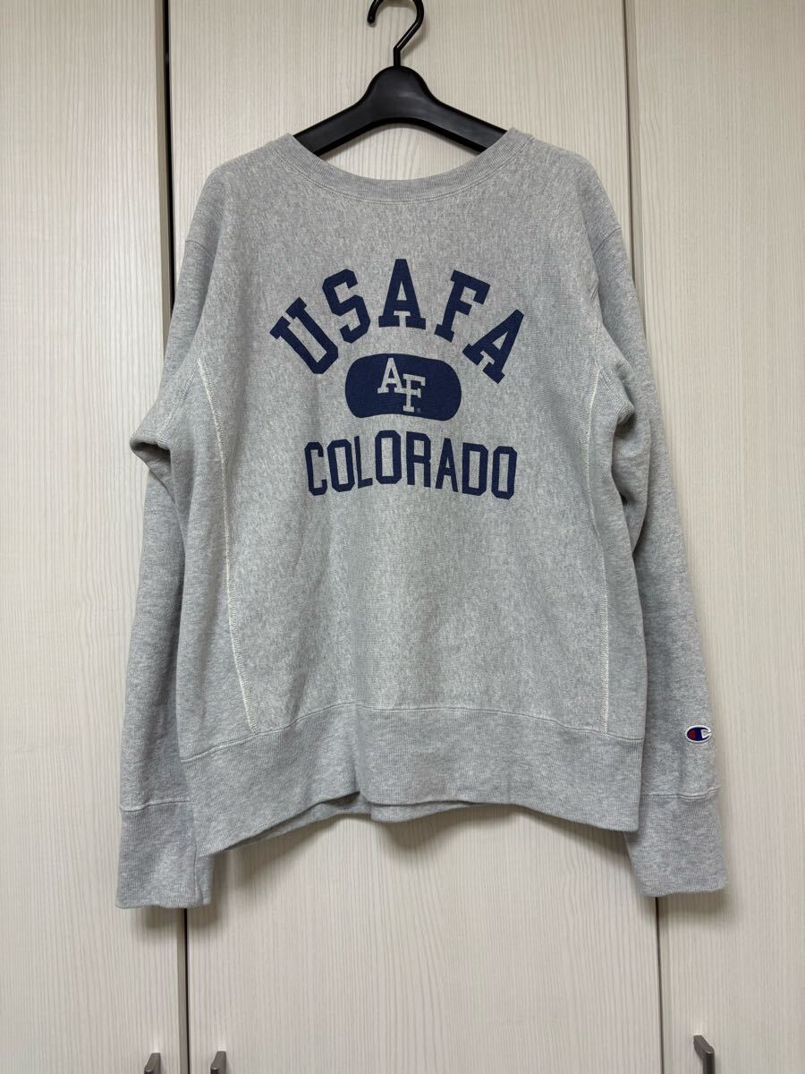 美品】Championリバースウィーブ USAFA サイXL 定価¥12,980 美品】Championリバースウィーブ USAFA サイXL 定価¥12,980