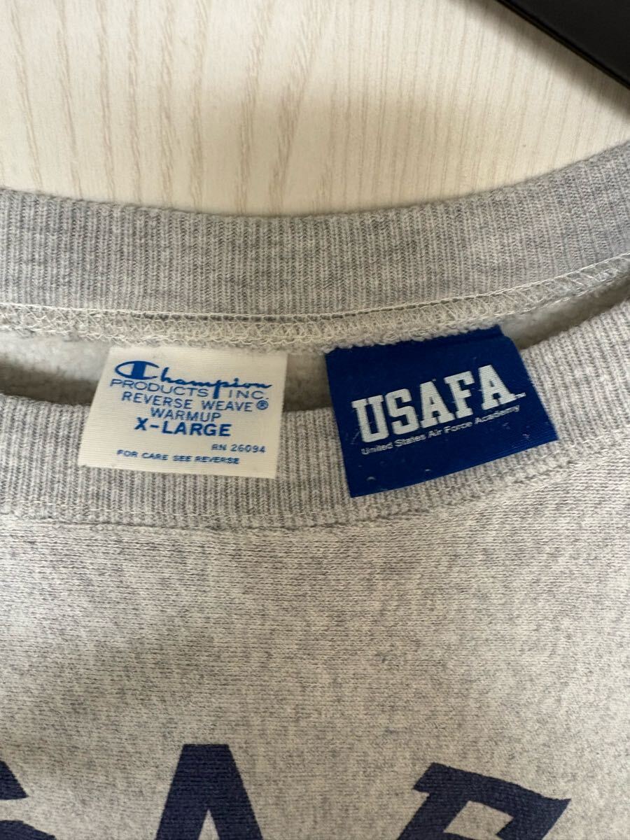 美品】Championリバースウィーブ USAFA サイXL 定価¥12,980 美品】Championリバースウィーブ USAFA サイXL 定価¥12,980