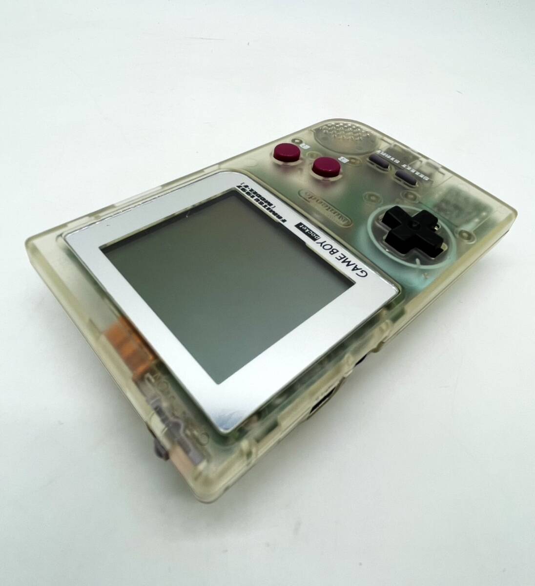 任天堂 ゲームボーイ ポケット スケルトン ファミ通限定【極美品 任天堂 ゲームボーイ ポケット スケルトン ファミ通限定【極美品