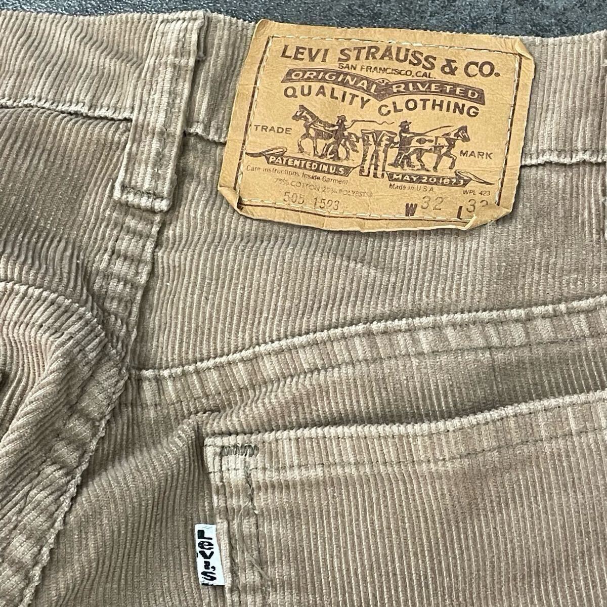 80s USA製 Vintage Levi's リーバイス 505 1533 42 TALON 裏5 80s USA製 Vintage Levi's リーバイス 505 1533 42 TALON 裏5
