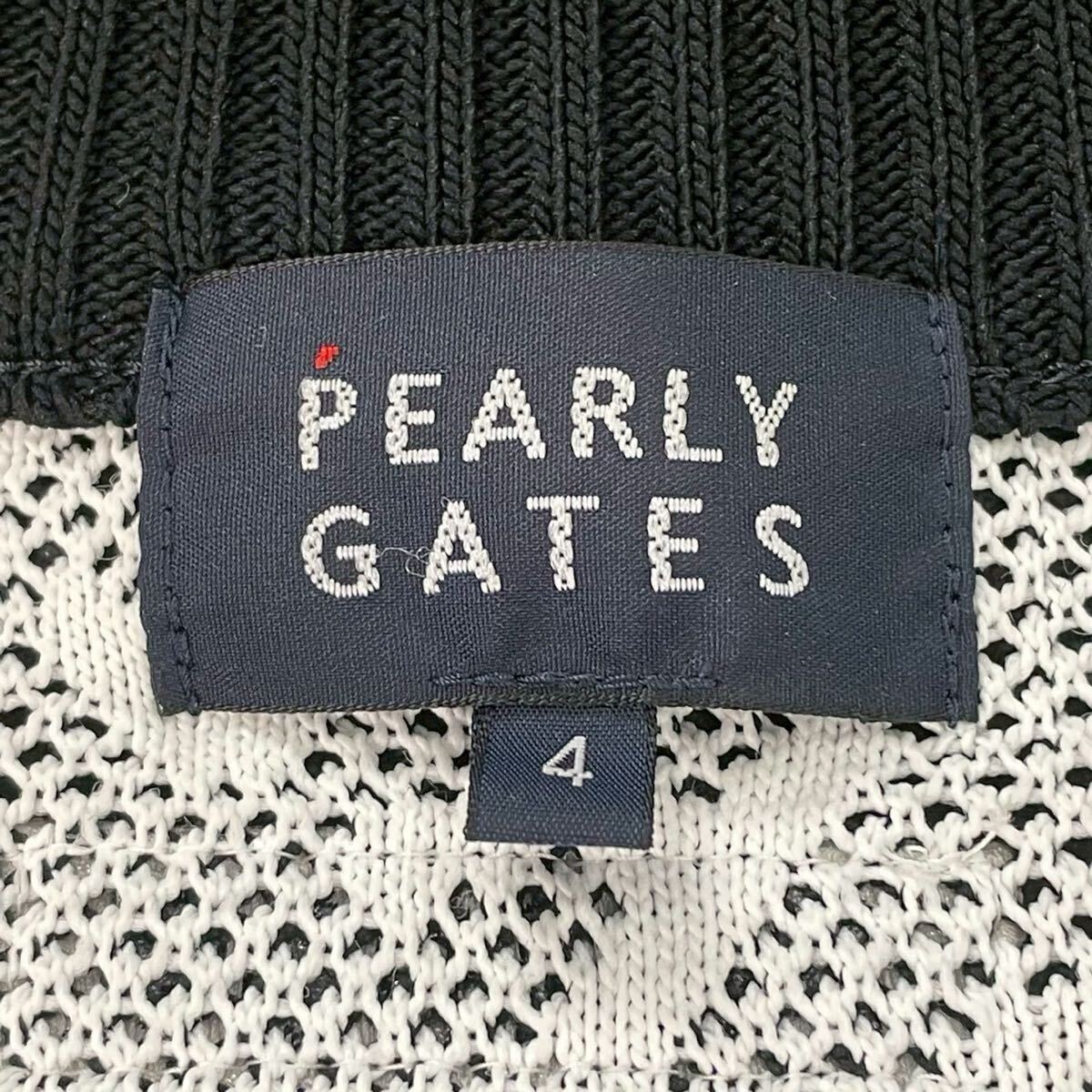 美USED 日本製 PEARLY GATES パーリーゲイツ ニットジップ 美USED 日本製 PEARLY GATES パーリーゲイツ ニットジップ