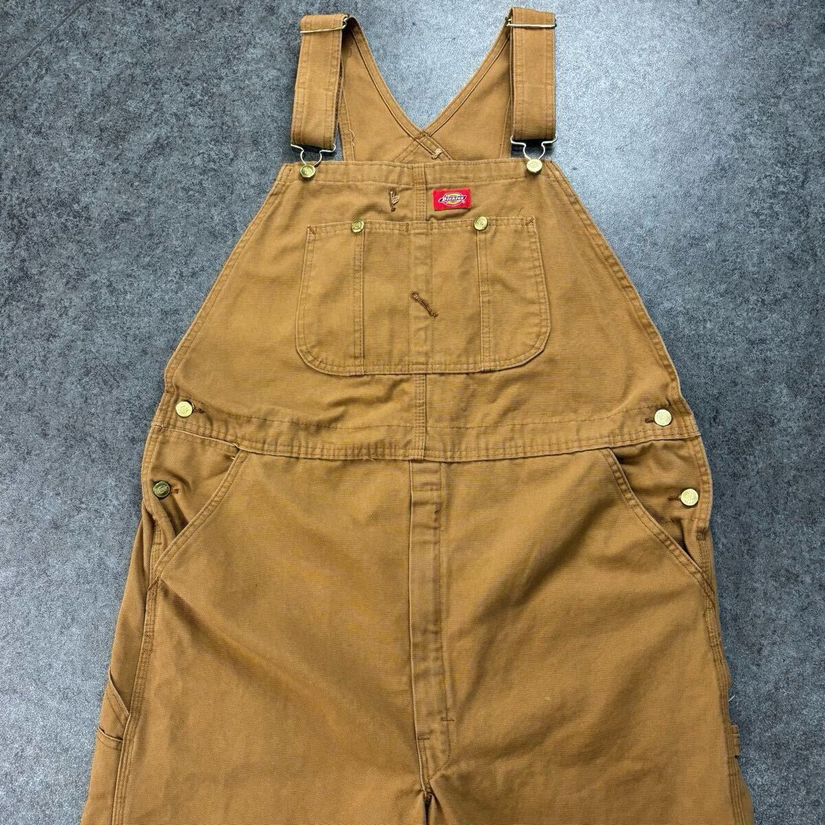 Dickies ディッキーズ ブラウンダック オーバーオール つなぎ Dickies ディッキーズ ブラウンダック オーバーオール つなぎ