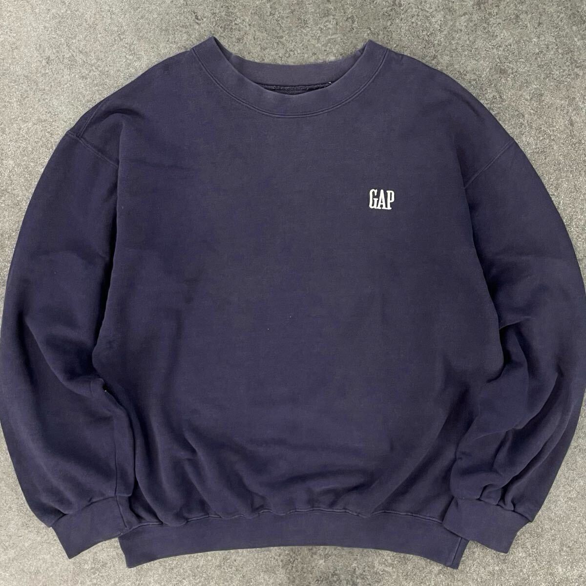 希少 旧ロゴ デカタグ 90s Vintage OLD GAP ギャップ スウェット 希少 旧ロゴ デカタグ 90s Vintage OLD GAP ギャップ スウェット