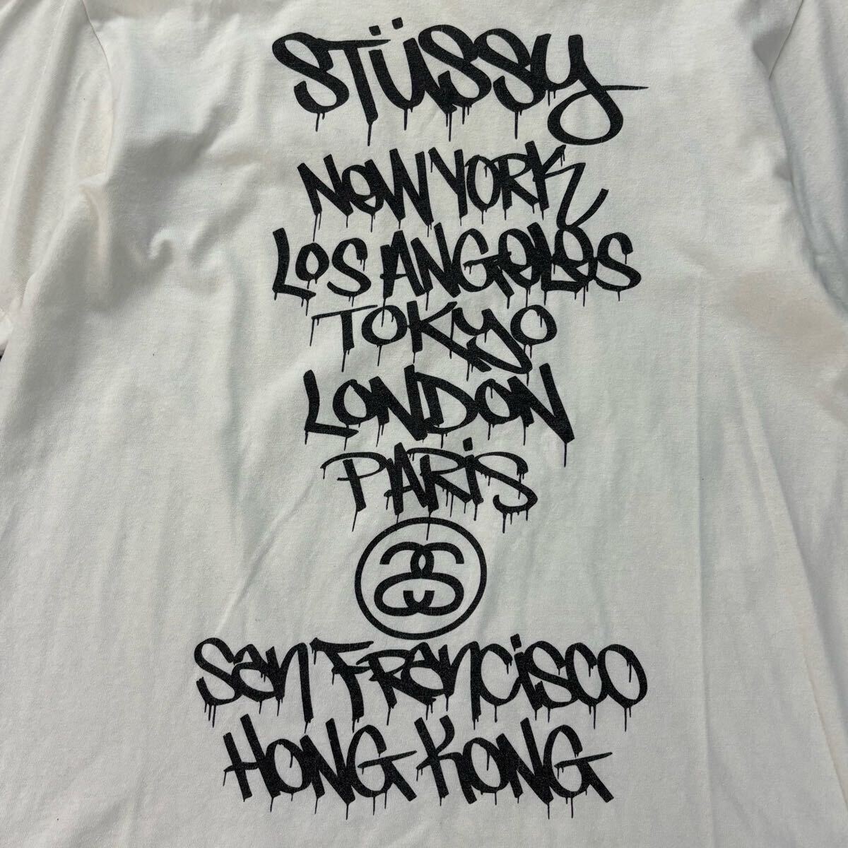 00s archive OLD STUSSY Mark Ward World Tour Tee オールド 00s archive OLD STUSSY Mark Ward World Tour Tee オールド