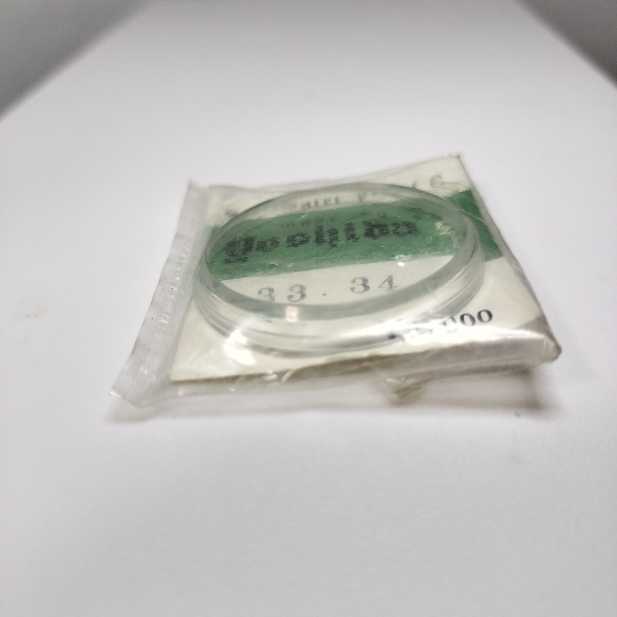 [未使用] 33.34mm セイコー ヴィンテージ プラスチック 風(fēng)防 PF33 502 ヨシダ風(fēng)防 S46 SEIKO キングセイコー？