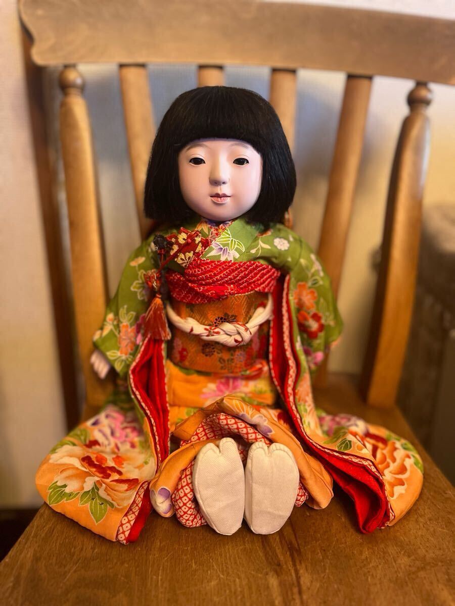 市松人形 日本人形 アンティーク 光龍斎 (市松人形)|売買された 市松人形 日本人形 アンティーク 光龍斎 (市松人形)|売買された