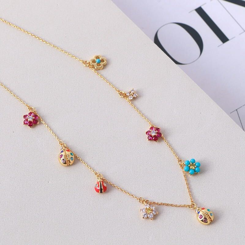 本物新品 Kate Spade ケイトスペード てんとう虫 ネックレス 本物新品 Kate Spade ケイトスペード てんとう虫 ネックレス