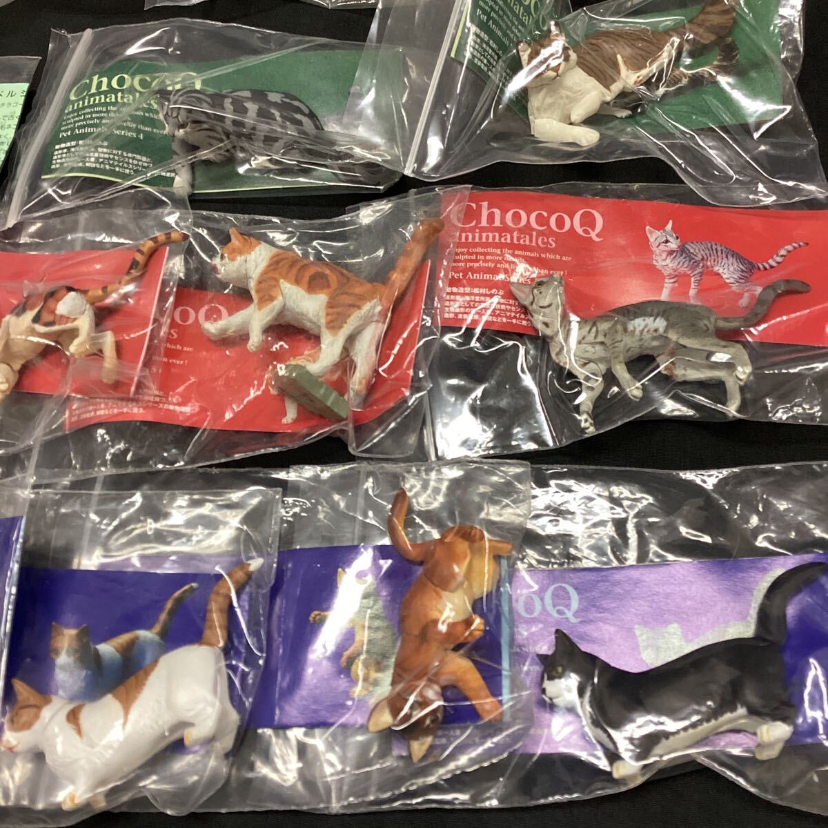 セブンイレブン 冬ギフト 2024 猫 チョコエッグ フルタ ミニフィギュア まとめて フィギュア 置物