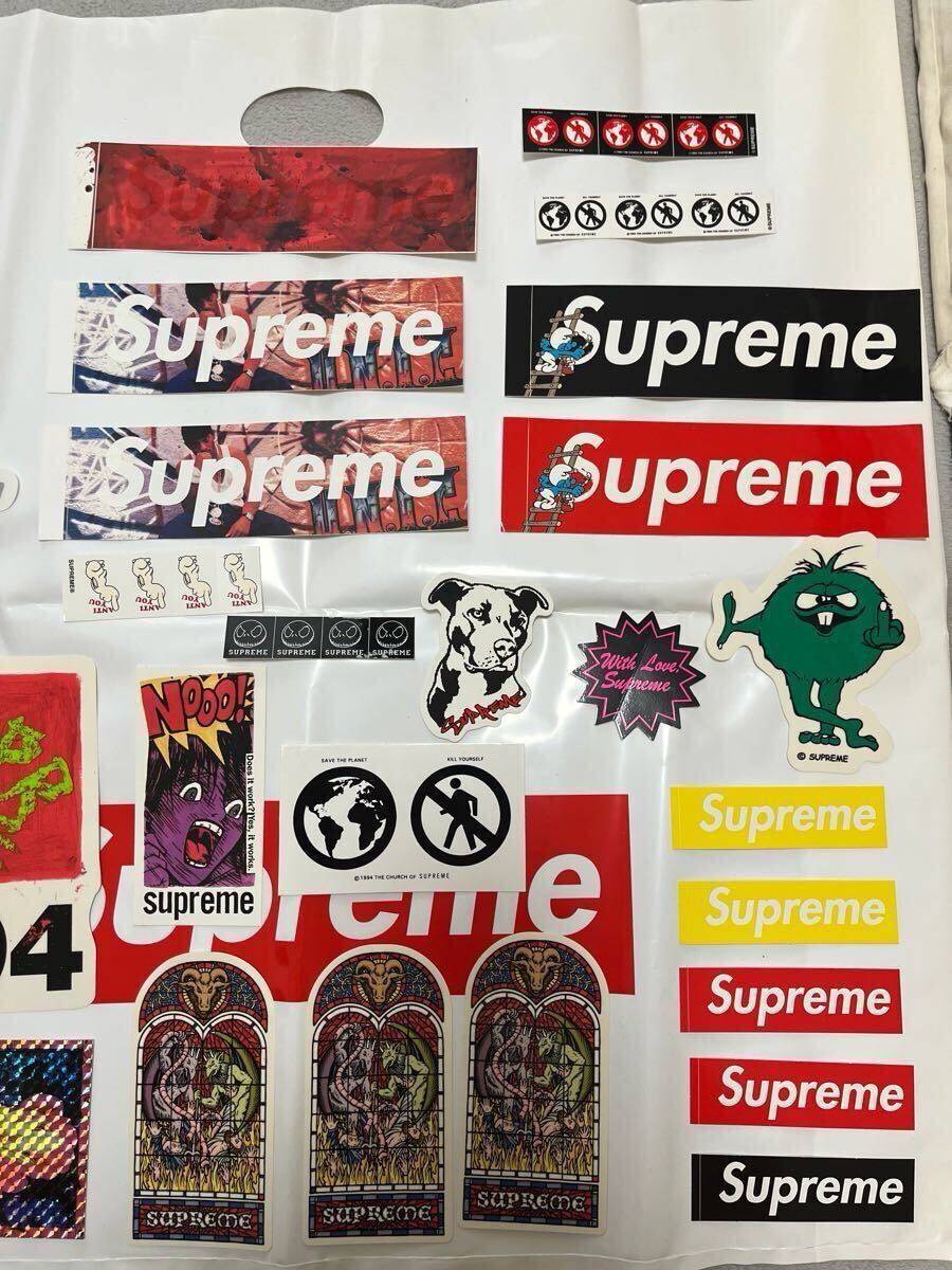 新品未使用 Supreme 17AW〜25SSなど ステッカー106枚 ③⑥ 新品未使用 Supreme 17AW〜25SSなど ステッカー106枚 ③⑥