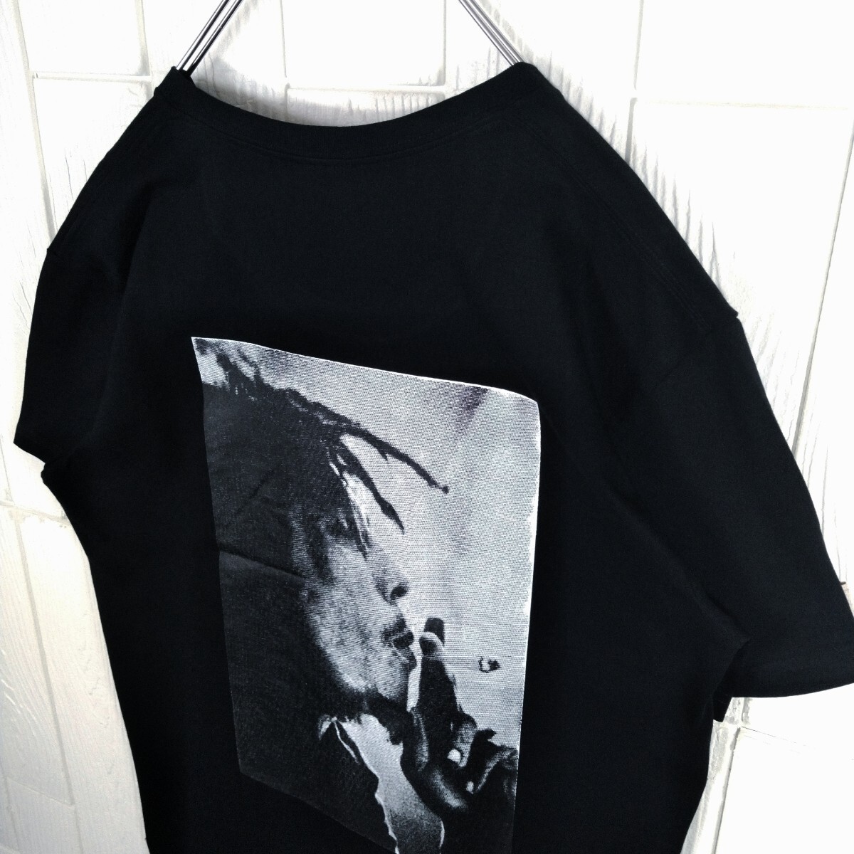 STUSSY】ボブ・マーリー コラボ Tシャツ 黒 (新品未使用タグ付き STUSSY】ボブ・マーリー コラボ Tシャツ 黒 (新品未使用タグ付き
