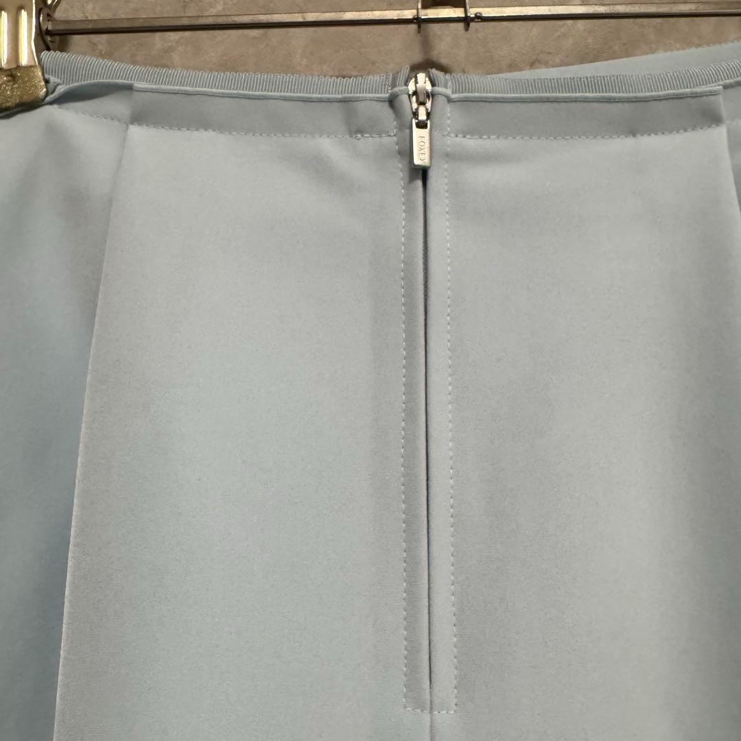 foxey フォクシー　スカート　ブルー　水色　38サイズ