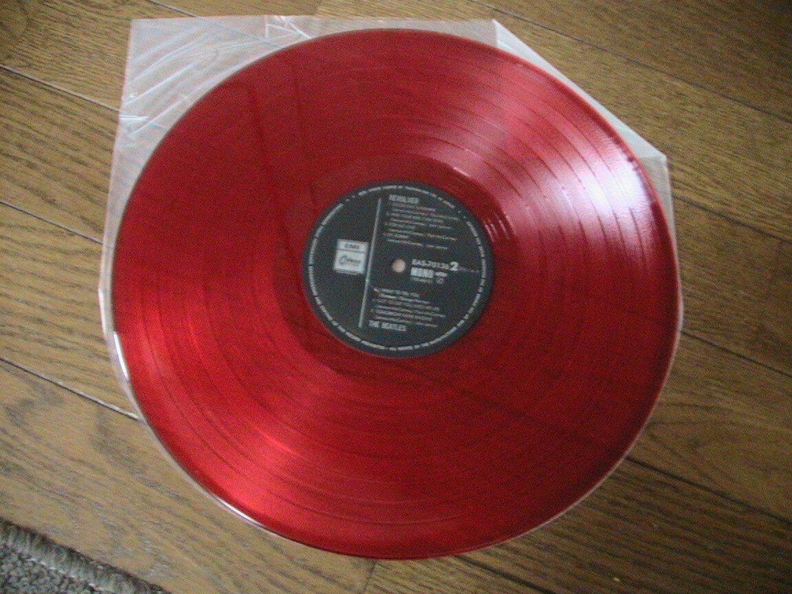 帯付国内盤モノラル赤盤1LP!ビートルズ/リボルバー REVOLVER 帯付国内盤モノラル赤盤1LP!ビートルズ/リボルバー REVOLVER