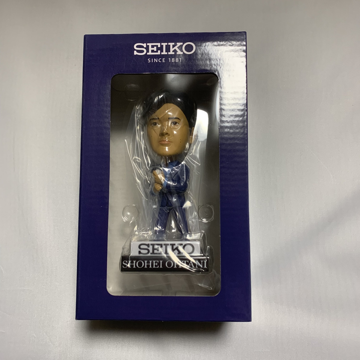 未開封 大谷翔平 ボブルヘッド フィギュア SEIKO スーツ 未開封 大谷翔平 ボブルヘッド フィギュア SEIKO スーツ