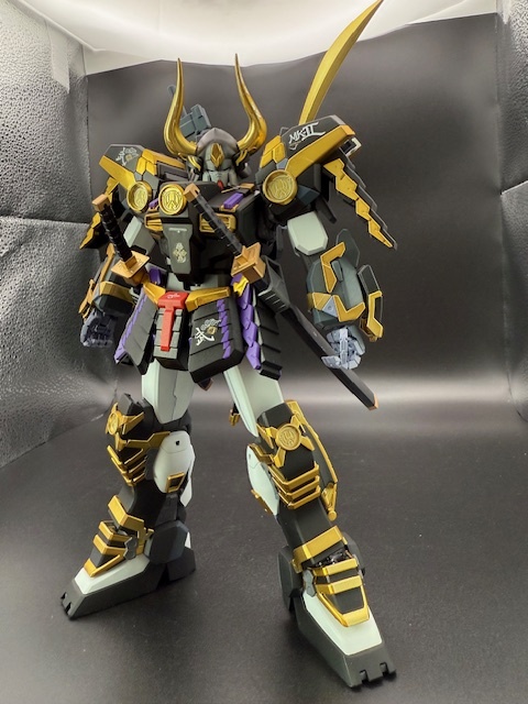 完成品】MG 武者ガンダム MK-Ⅱ 全塗装品 ※検索 ガンプラ