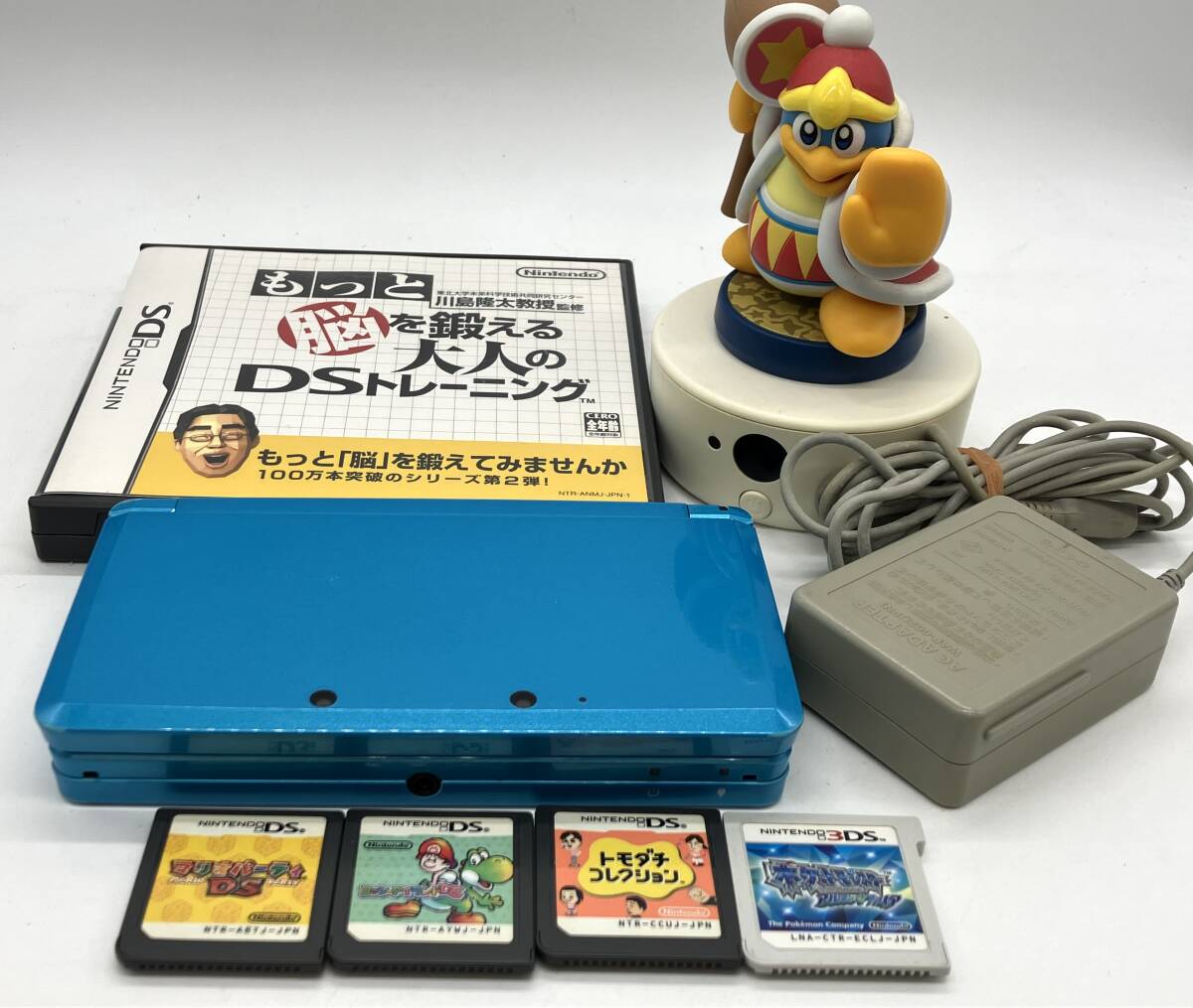17360】本体 ソフト 他 まとめ ニンテンドー3DS ライトブルー SD 17360】本体 ソフト 他 まとめ ニンテンドー3DS ライトブルー SD