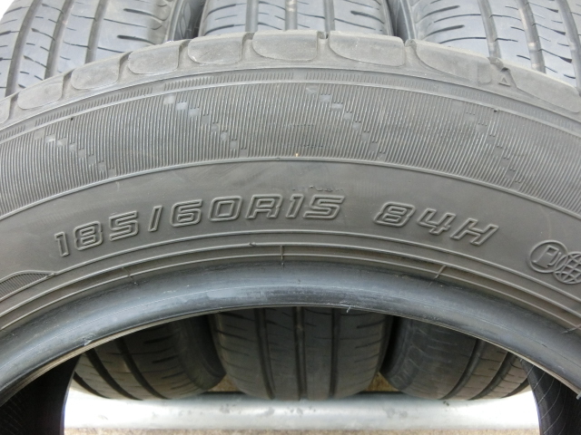 ★ 185/60R15 ★ 4本セット!! ★ DUNLOP ★ ENASAVE EC204　残溝8.5分山　プリウス/シエンタ/スペード/アクア/ヴィッツ/ポルテ_画像5