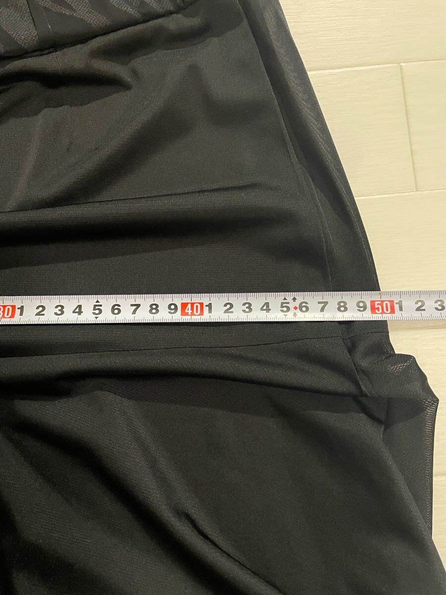 NERO ネロ センソユニコ シアー フレア スカート ハート ブラック size38 商品番号YS0783_画像4