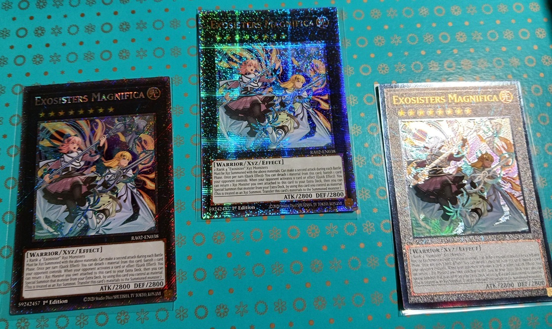 遊戯王 英語版 1st RA02 エクソシスターズ・マニフィカ 25th 遊戯王 英語版 1st RA02 エクソシスターズ・マニフィカ 25th