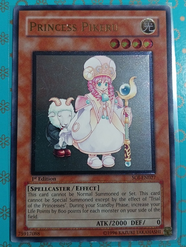 遊戯王 英語版 1st SOI-EN027 魔法の国の王女-ピケル レリーフ 遊戯王 英語版 1st SOI-EN027 魔法の国の王女-ピケル レリーフ