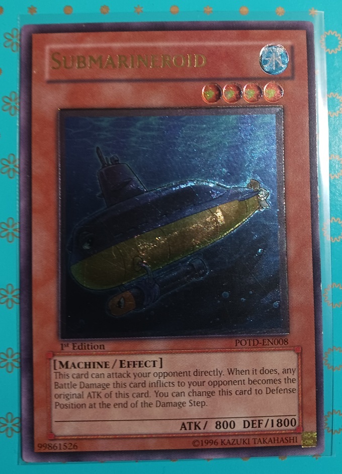 遊戯王 英語版 1st POTD-EN008 サブマリンロイド レリーフ 遊戯王 英語版 1st POTD-EN008 サブマリンロイド レリーフ