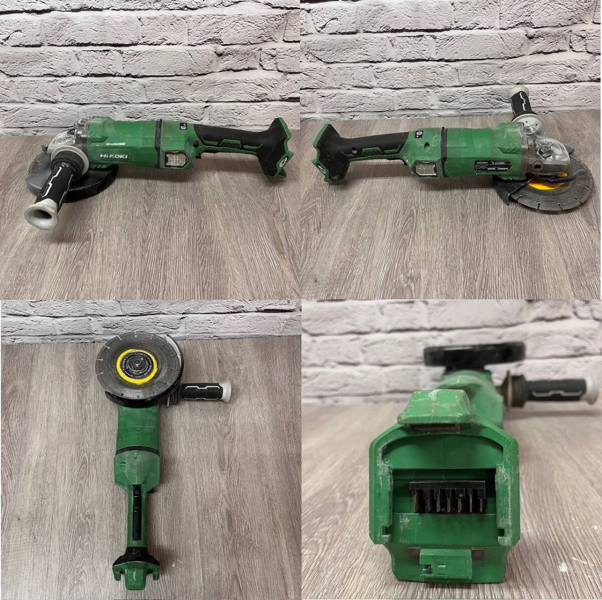 ☆送料無料☆ ハイコーキ ディスクグラインダ G3618DA 本体のみ 中古品 ☆岩手花巻発☆_画像3