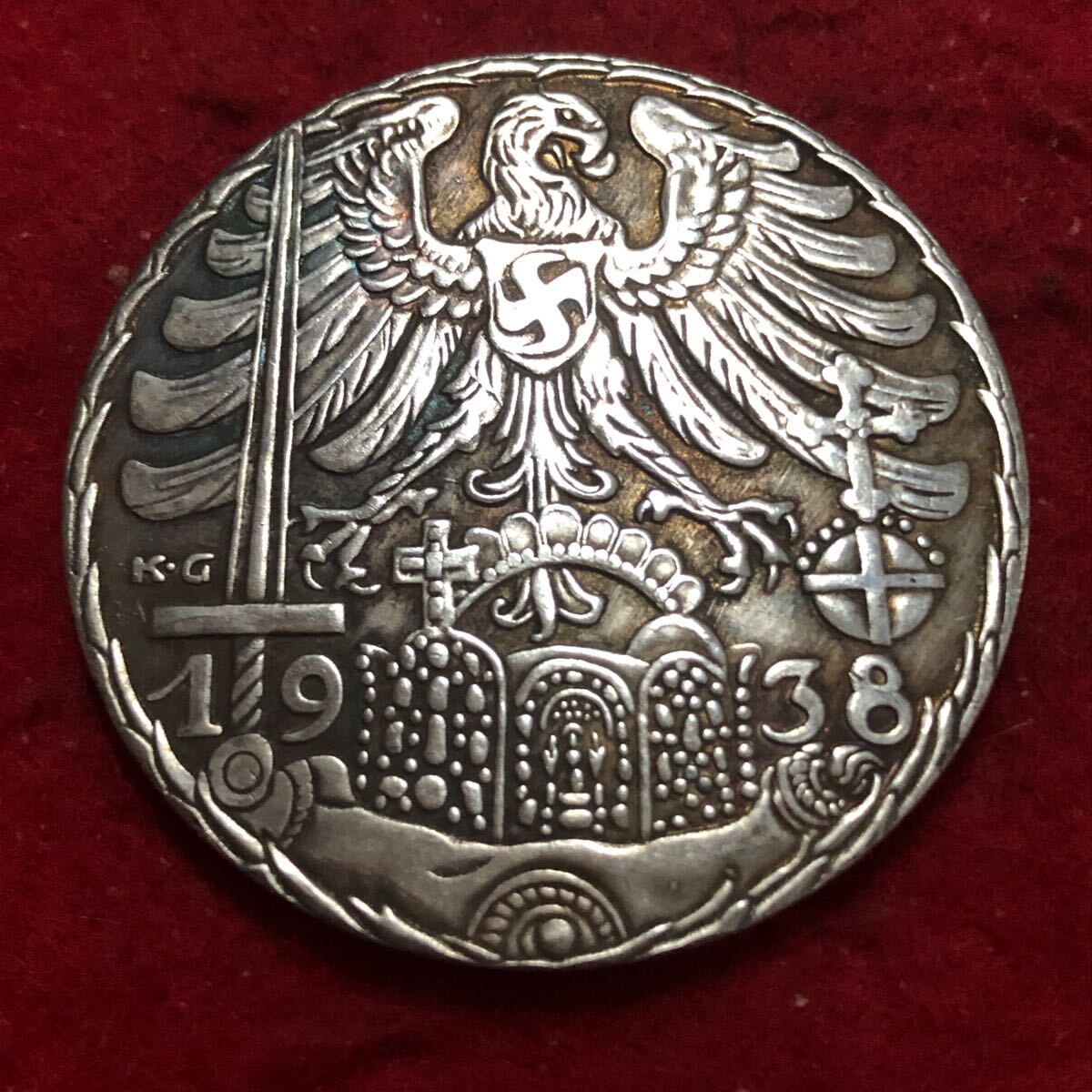 外国古銭 ドイツ 古銭 ニュルンベルクの街 1938年 オーストリア 外国古銭 ドイツ 古銭 ニュルンベルクの街 1938年 オーストリア