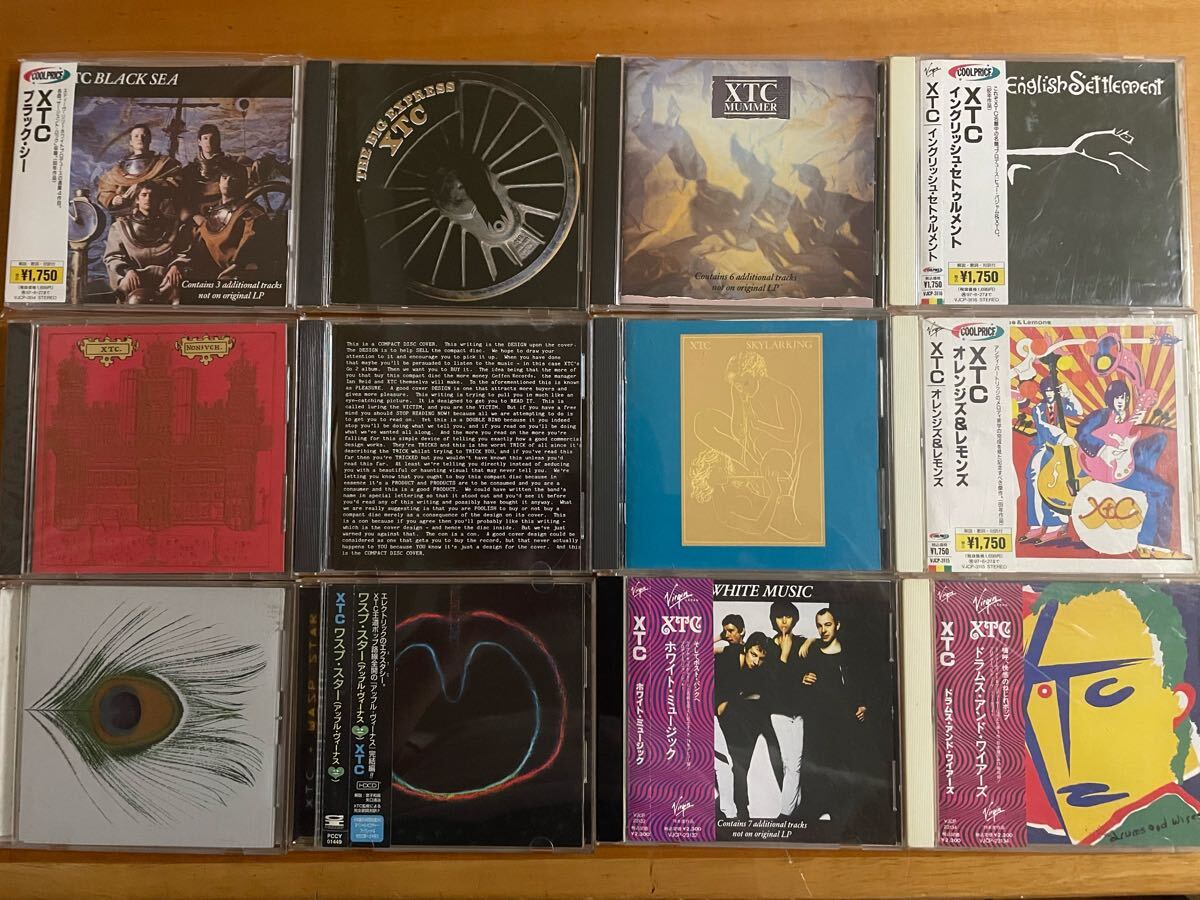 XTC 全スタジオアルバム12枚セット　ほぼ國(guó)內(nèi)盤