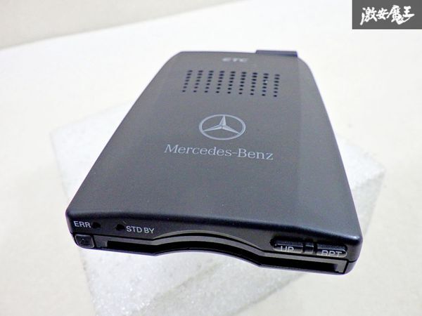 【通電確認(rèn)済み！】 メルセデスベンツ ETC車載器 アンテナ一體型 CN-EQ0300CK 棚19M3