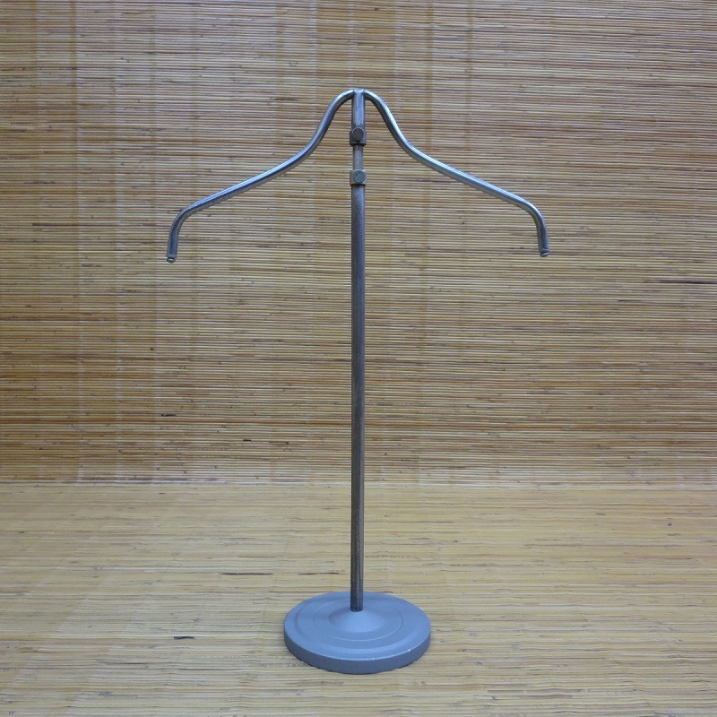 1◇アンティーク?ハンガーラック 店舗什器 高さ調(diào)整可能 (51～88cm) ◇ビンテージ 70s 80s ハンガー◇8