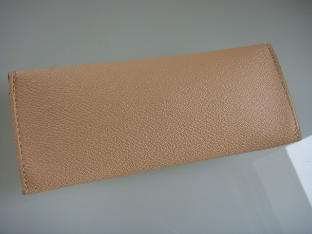 ◆ CURIOSITE＆B キュリオジテ メガネケース サングラスケース レザー調 タンカラー スミス デルフォニックス 眼鏡 めがね レターパック発_画像10