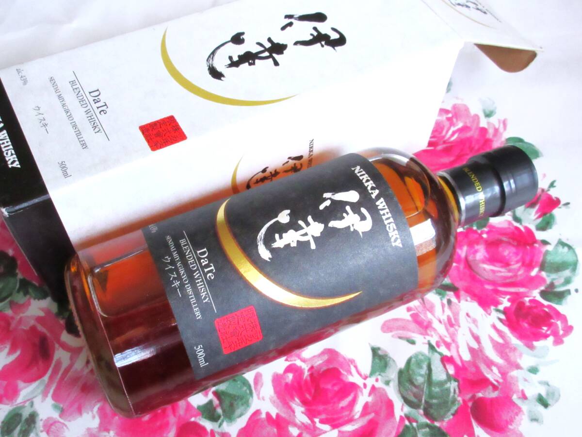伊達 ニッカ 未開栓 保管品 ウイスキー 500ml 宮城県限定販売 伊達 ニッカ 未開栓 保管品 ウイスキー 500ml 宮城県限定販売