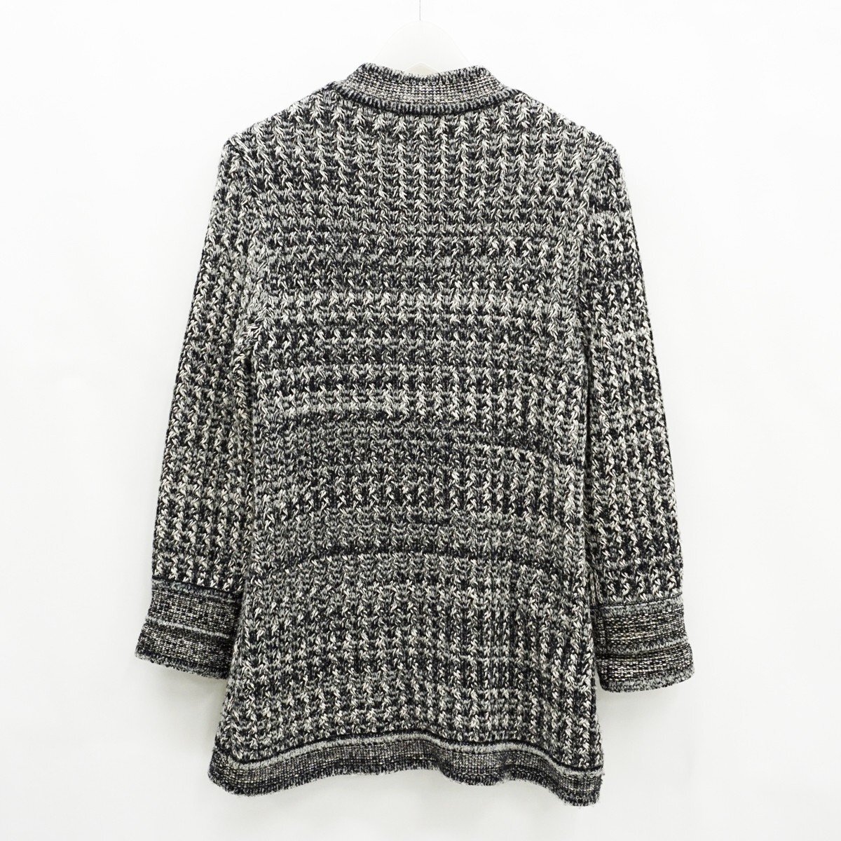 Yahoo!オークション - 美品【CHANEL シャネル】ニット ジャケット 38 Yahoo!オークション - 美品【CHANEL シャネル】ニット ジャケット 38