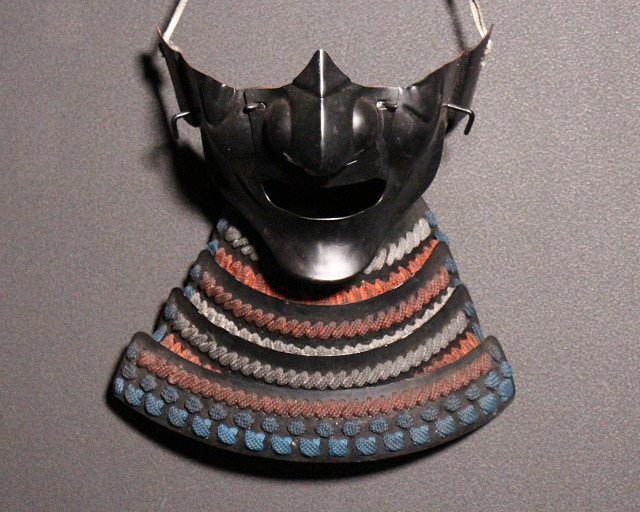 ☆無名☆面頬 (検)甲冑・鎧・武器・武具・鎧部品・馬具 ☆無名☆面頬 (検)甲冑・鎧・武器・武具・鎧部品・馬具