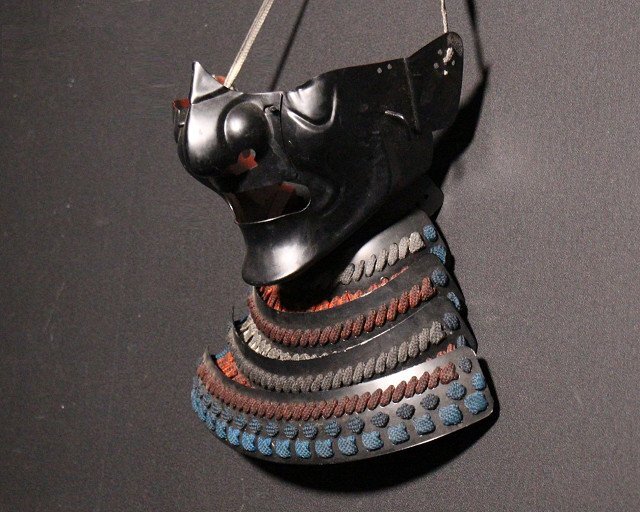 ☆無名☆面頬 (検)甲冑・鎧・武器・武具・鎧部品・馬具 ☆無名☆面頬 (検)甲冑・鎧・武器・武具・鎧部品・馬具