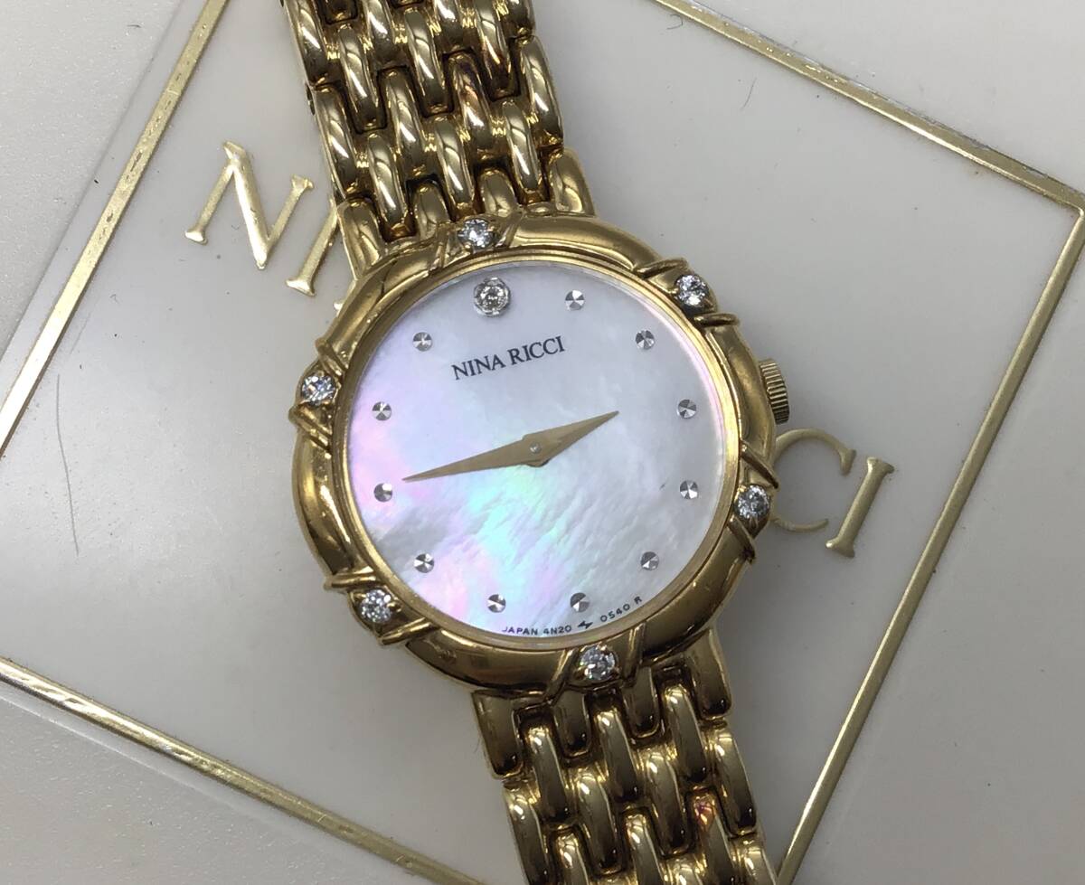 2285□美品 NINA RICCI ニナリッチ 時計 腕時計 レディース 2285□美品 NINA RICCI ニナリッチ 時計 腕時計 レディース