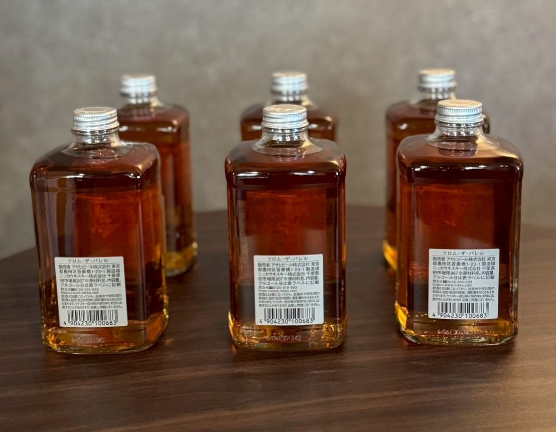 未開栓 6本まとめて ニッカ フロムザバレル 500ml 1カートン 未開栓 6本まとめて ニッカ フロムザバレル 500ml 1カートン