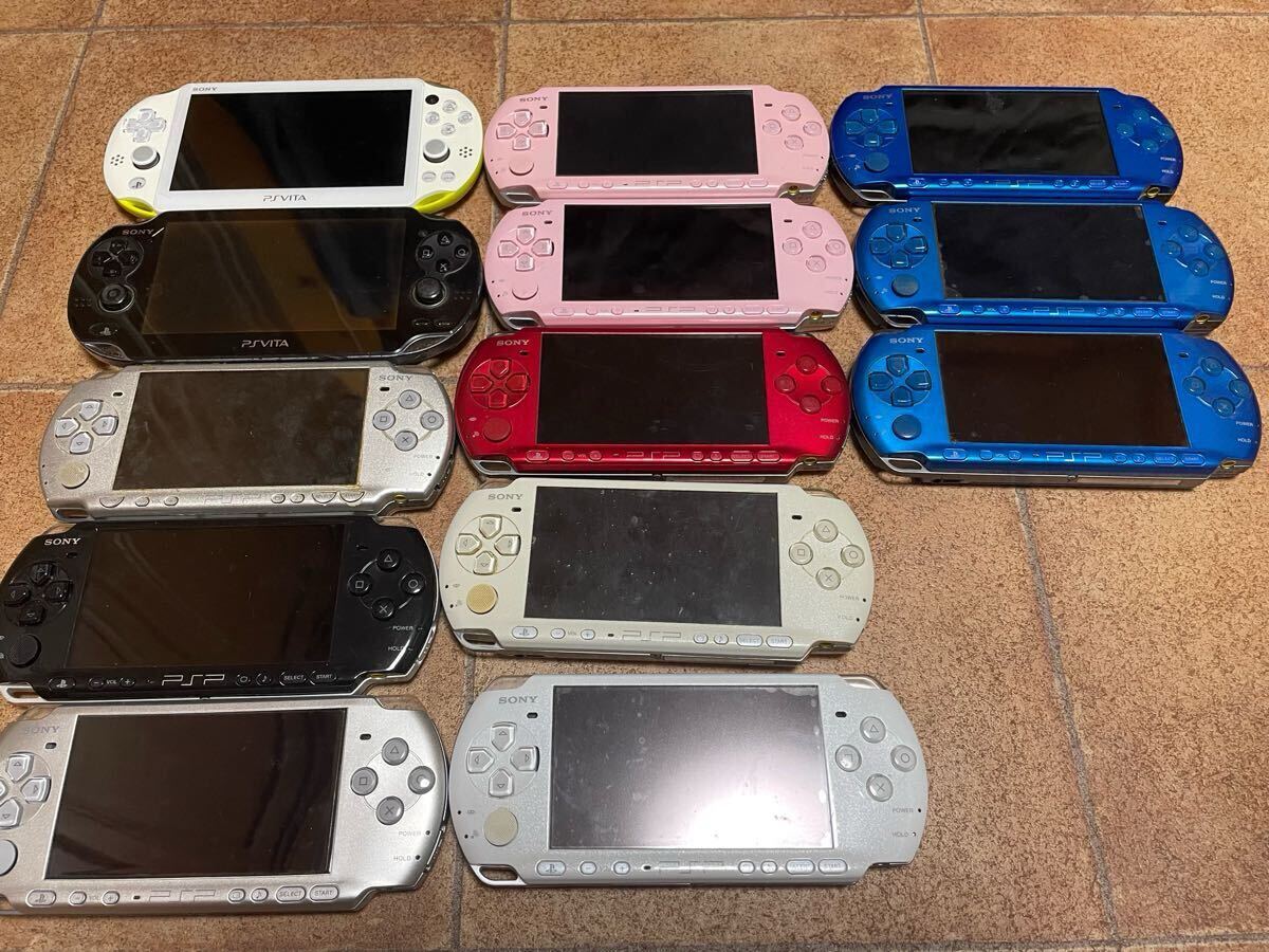 動作未確認】 PSP PSVITA 13台 まとめ売り Vita 1000 1台 2000 1 動作未確認】 PSP PSVITA 13台 まとめ売り Vita 1000 1台 2000 1