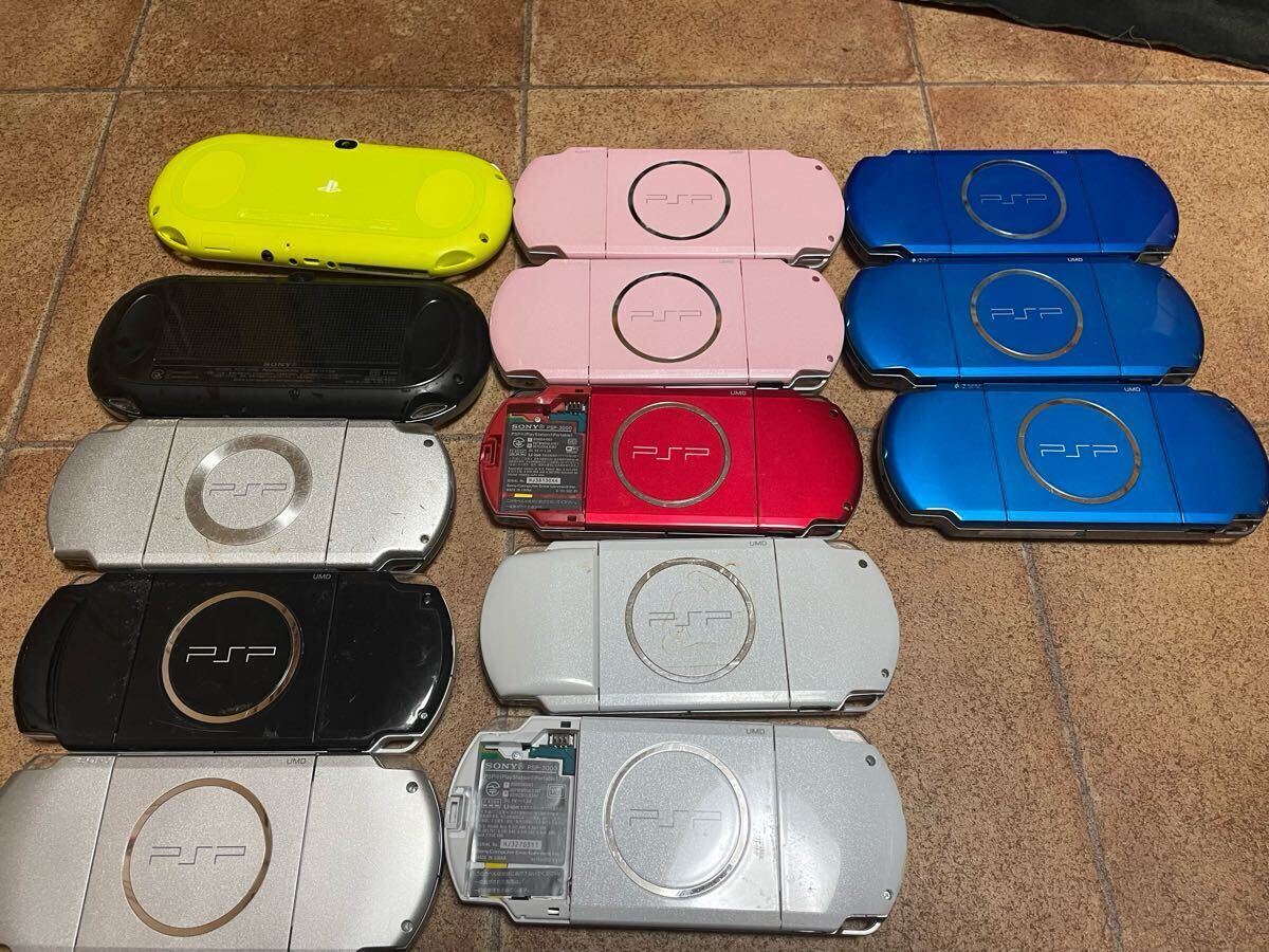 動作未確認】 PSP PSVITA 13台 まとめ売り Vita 1000 1台 2000 1 動作未確認】 PSP PSVITA 13台 まとめ売り Vita 1000 1台 2000 1