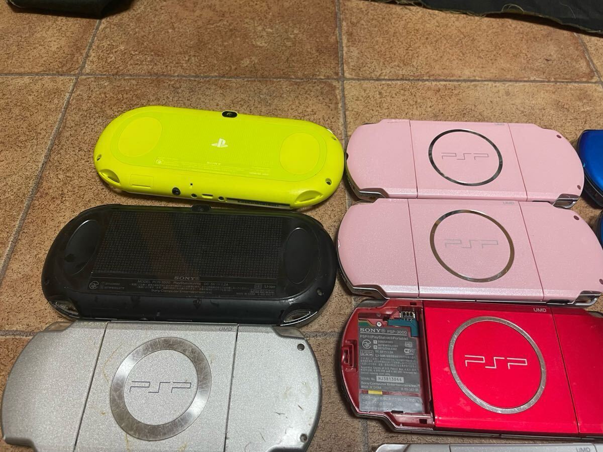 動作未確認】 PSP PSVITA 13台 まとめ売り Vita 1000 1台 2000 1 動作未確認】 PSP PSVITA 13台 まとめ売り Vita 1000 1台 2000 1