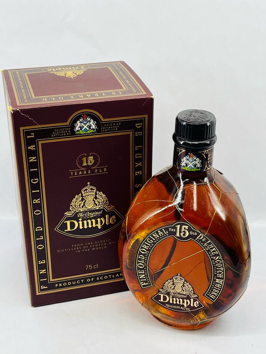 ◎1円◎ ディンプル15年 Dimple スコッチウイスキー 古酒 ◎1円◎ ディンプル15年 Dimple スコッチウイスキー 古酒