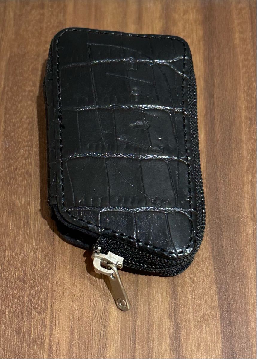 レクサスコレクション 純正　本革製スマートキーケース Lタイプ クロコ調　ブラック
