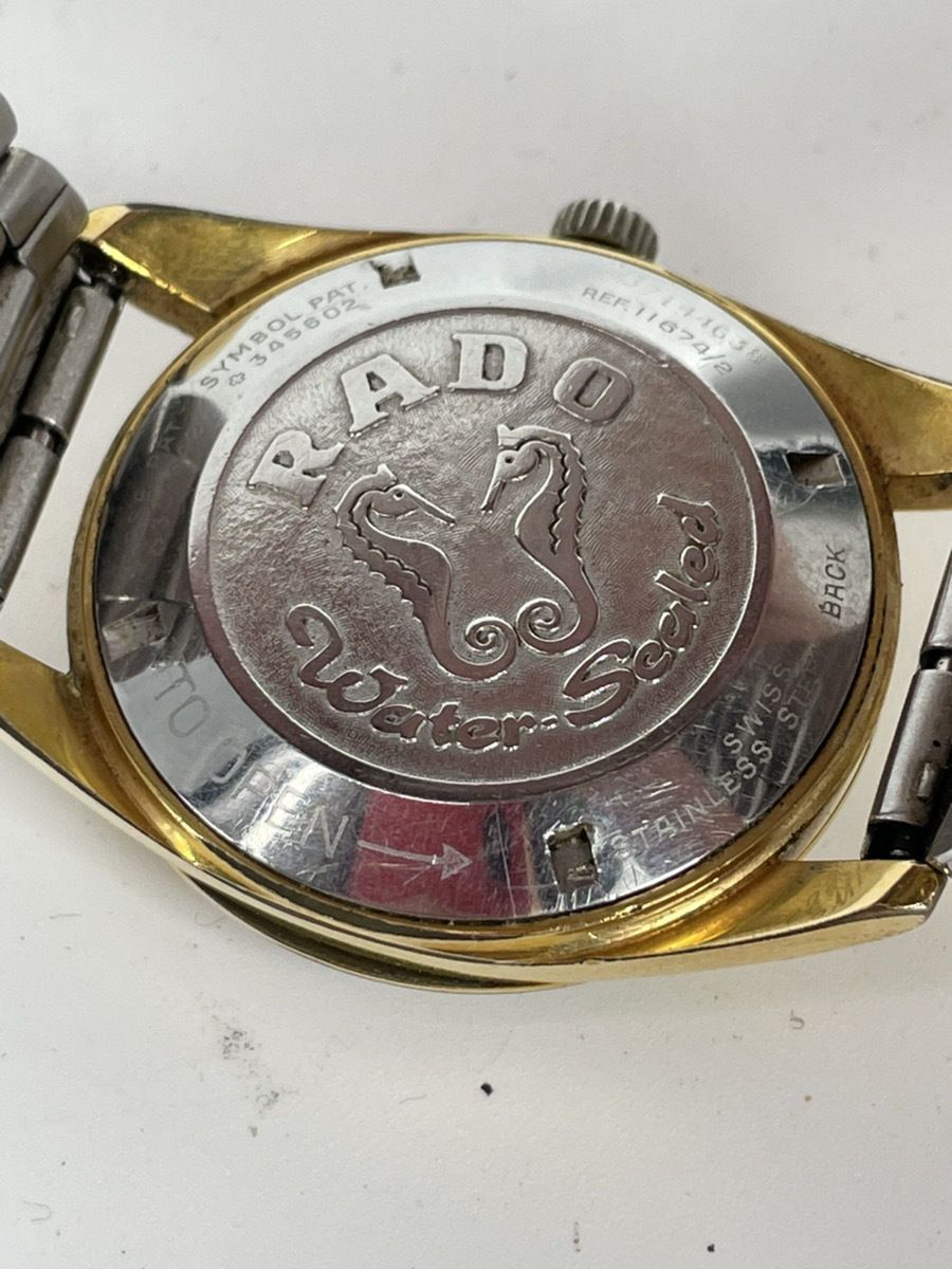 17512-03☆稼働☆RADO/ラドー 11674/2 ゴールデンホース デイト 17512-03☆稼働☆RADO/ラドー 11674/2 ゴールデンホース デイト