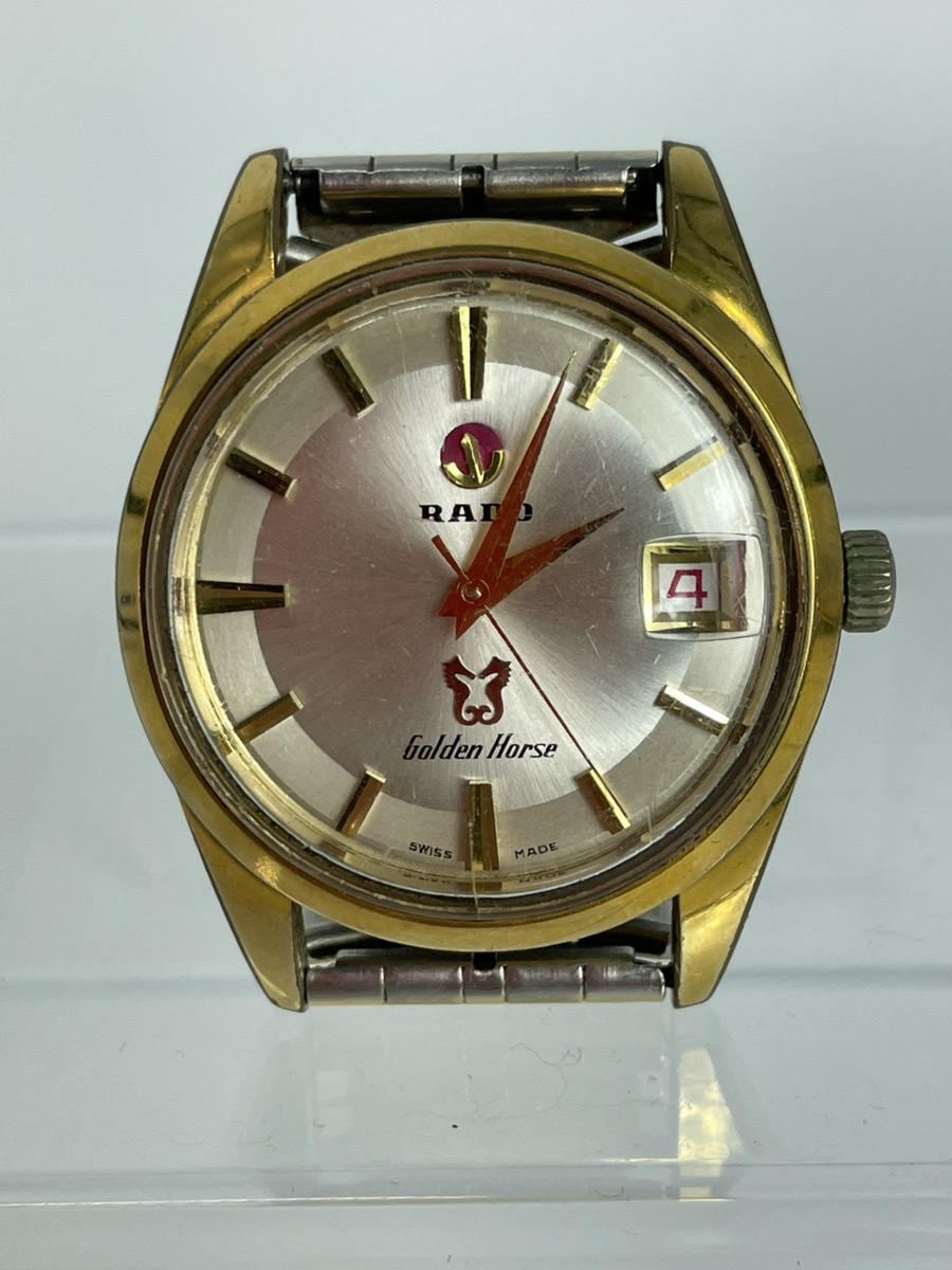 17512-03☆稼働☆RADO/ラドー 11674/2 ゴールデンホース デイト 17512-03☆稼働☆RADO/ラドー 11674/2 ゴールデンホース デイト