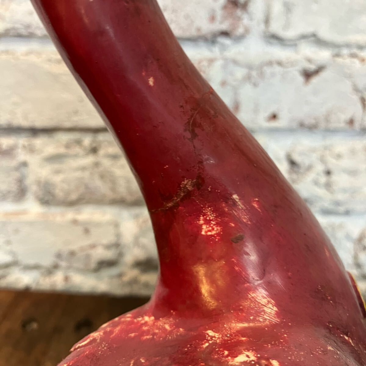 【vintage】 RED GOOSE SHOES アヒル オブジェ アドバタイジング 店舗什器 antiques アンティーク 古着 US 店舗什器 古道 vintage 