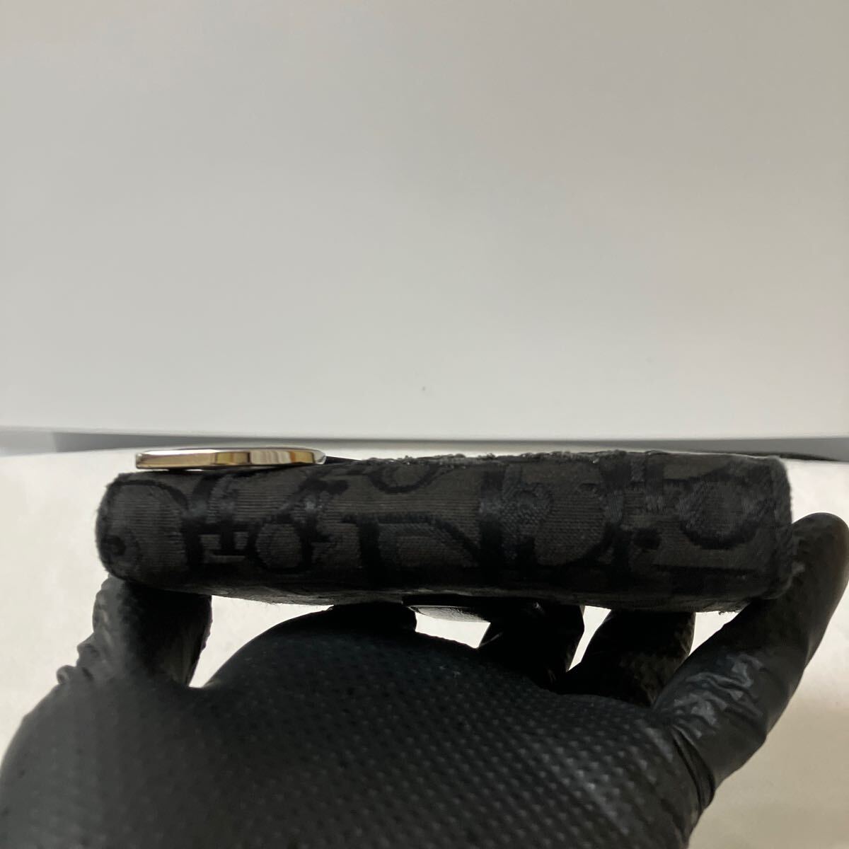 希少・美品】 Christian Dior ディオール 折り財布 サドル 希少・美品】 Christian Dior ディオール 折り財布 サドル