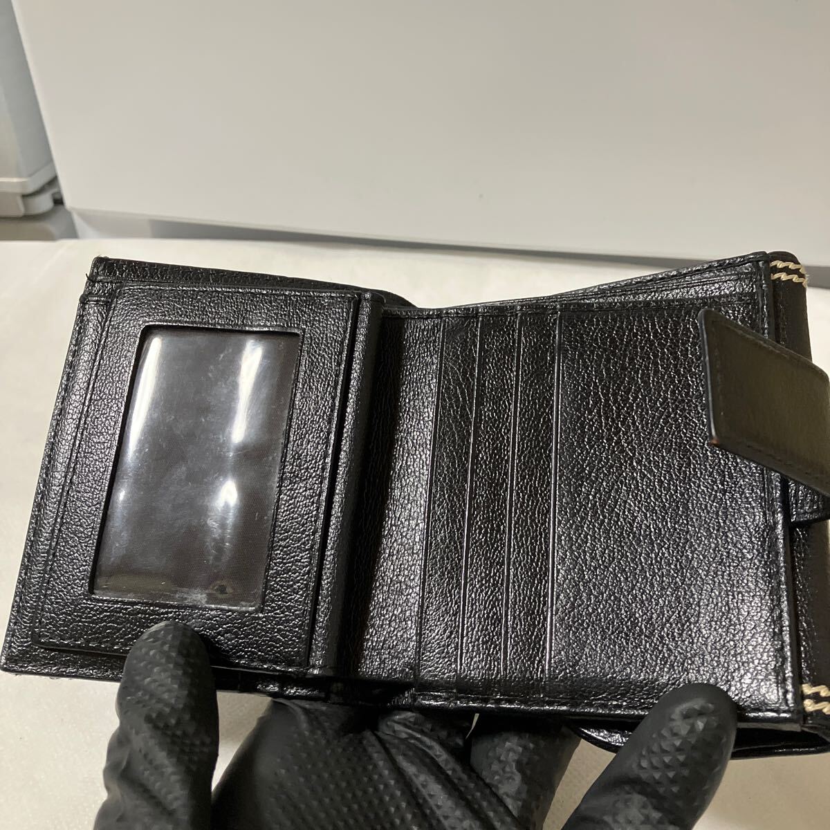 希少・美品】 Christian Dior ディオール 折り財布 サドル 希少・美品】 Christian Dior ディオール 折り財布 サドル